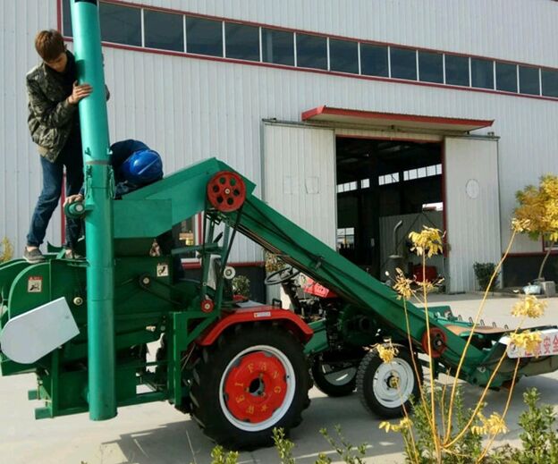 Trilladora de maíz portátil con tractor UGT-07 